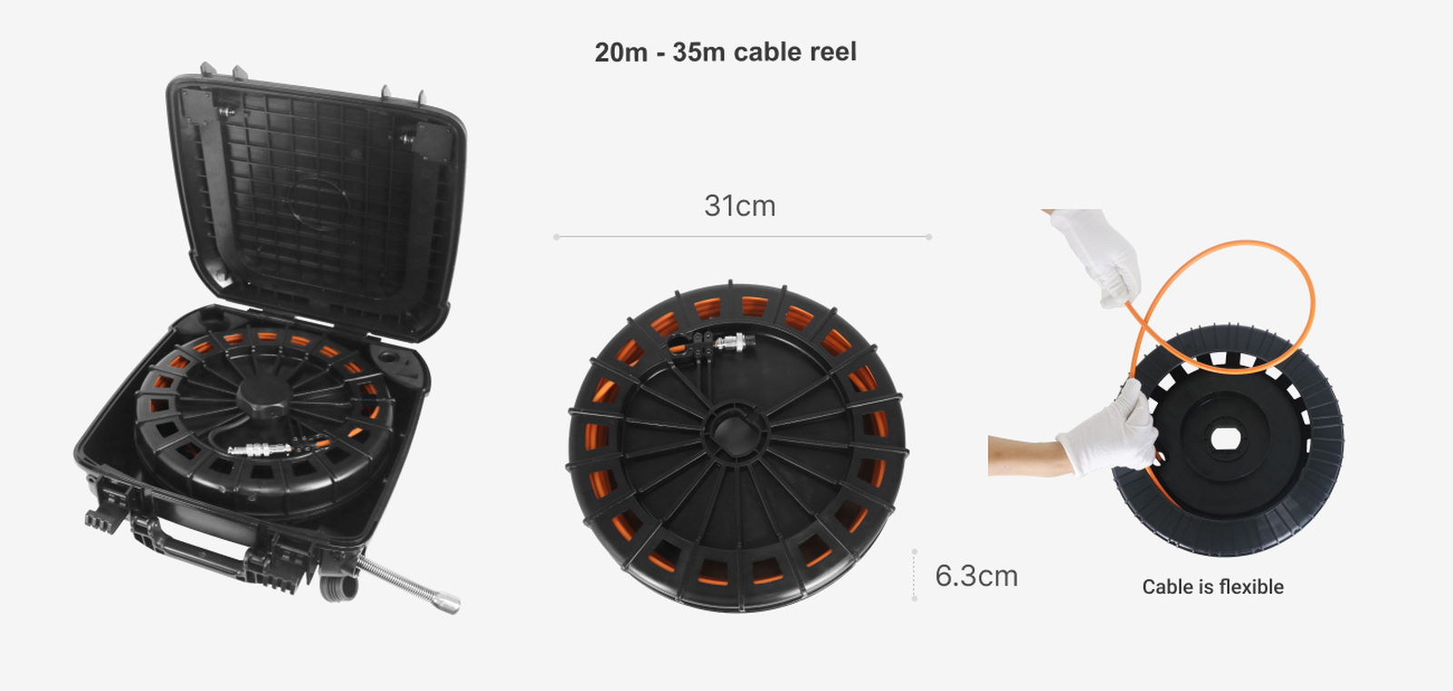 Sewer Camera Systems-Cable Reel Sewer Camera Systems-Cable Reel